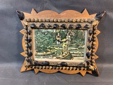 Ancien cadre en bois et
