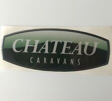 Sticker camping-car chateau