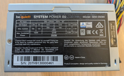 Alimentation quiet system - alimentation,