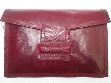 -PIERRE MARTIN pochette sac à main   reptile TBEG vintage bag authentique 60's