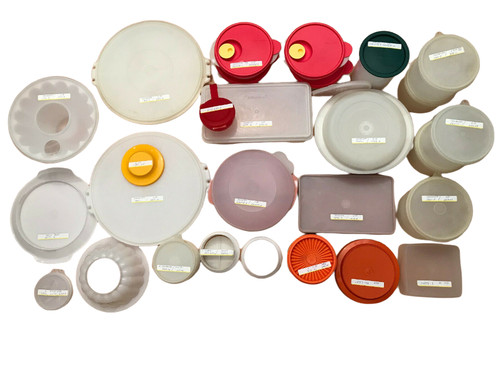 Tupperware various bowls - various,