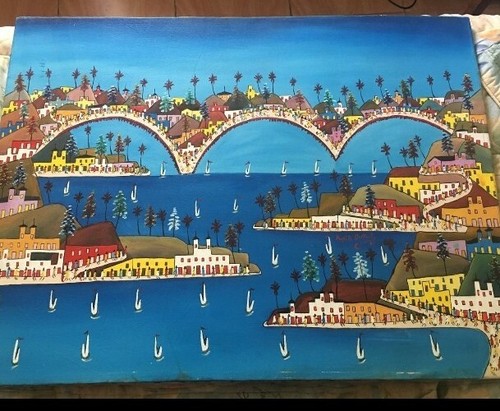 Vintage original haitian - original,