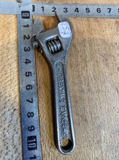 (n°257  OLD TOOL  OUTIL ANCIEN DE METIER,  Petite clé à molette Prexems