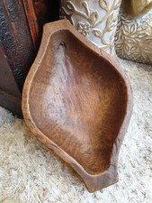 Mortier à Opium en bois de palissandre sculpté | Pièce vintage artisanale - INDE