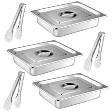 3 Pack Hotel Pans Half Size