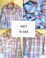 Chemise à carreaux NKY 10 ans