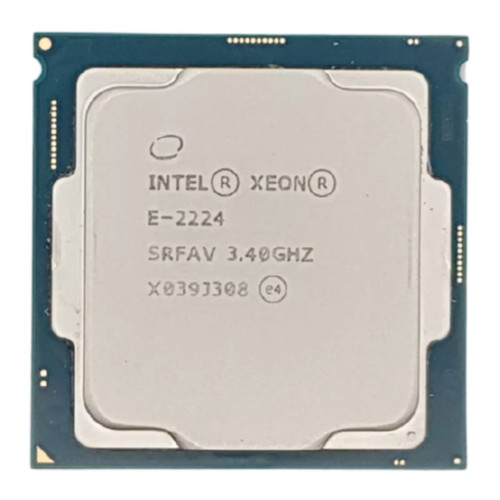 Intel xeon 2224 srfav core - xeon, 4-core