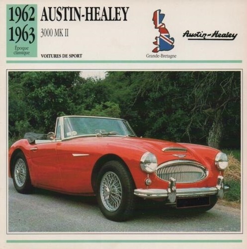Fiche auto austin - auto, 3000
