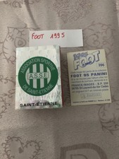 LOT DE 134 VIGNETTES FOOT 1995 PANINI SANS DOUBLE. BON ÉTAT