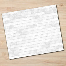 Housse Pour Plaque De Cuisson à Induction En Céramique 60x52 Brique blanche