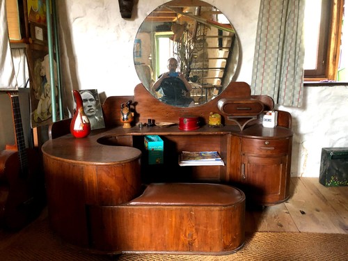 Coiffeuse vintage art déco