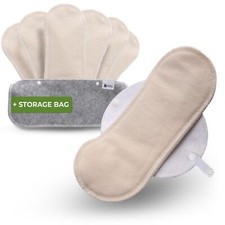 Protege Slip Lavable Bio Coton Lot de 7 M Protège Slip Reutilisable FABRIQUÉE...