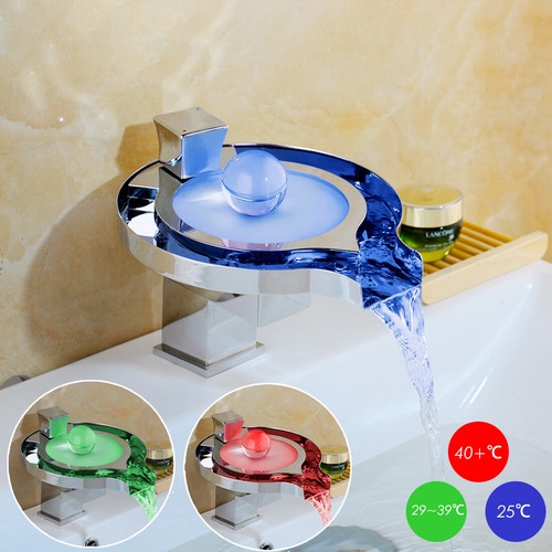 Led robinet lavabo mitigeur - lavabo,