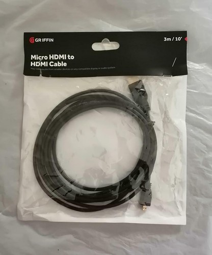 Câble micro hdmi vers - câble, 3m
