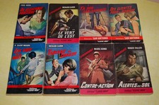 8 romans policiers San Antonio, Fleuve noir Special police et espionnage (lot 1)