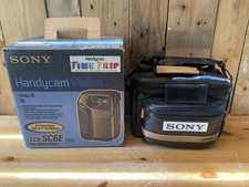 Sony CCD SC6E  Video 8 Working And With Box And carry Bag