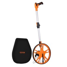 VEVOR Odomètre Roue de Mesure 317,5 mm Poignée Pliable 99999,9 pi avec Sac à Dos