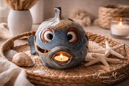 Poisson brûleur photophore - , en