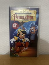 Pinocchio Cassette VHS Walt