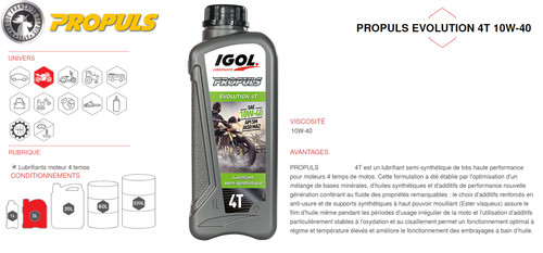 Bidon huile moteur 2 - moteur, 1/2
