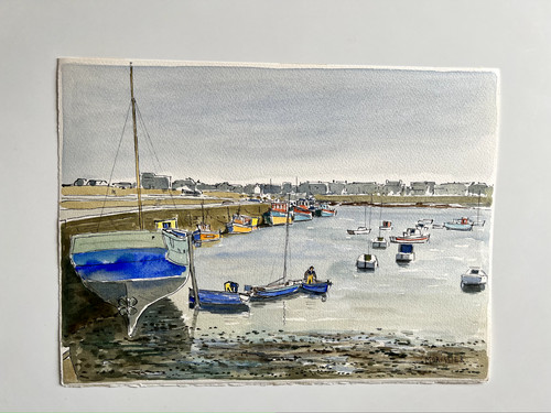 Aquarelle originale - aquarelle,