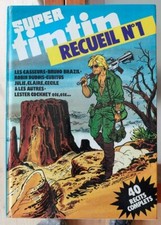 RECUEIL SUPER TINTIN N°1 . 1983 . THORGAL / BRUNO BRAZIL .