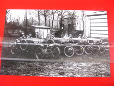 Tirage argentique ancien: Equipe Salmson, concours d'endurance de Marly, 2/1922