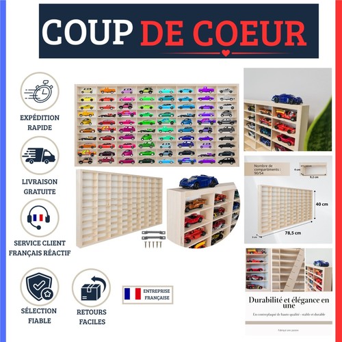 Vitrine voitures miniatures
