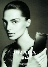 publicité Advertising 0321 2012  mobile LG Prada Daria Werbowy  Edward Norton