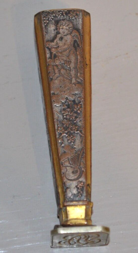 Ancien cachet sceau bronze - cachet,