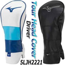 MIZUNO Golf Driver Head Cover Tour Series Ambassador modèle noir, blanc 5LJH2221