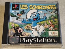 LES SCHTROUMPFS SONY PS1 PLAYSTATION 1 SLIM PS2 PS3