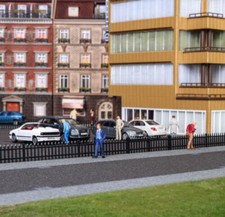 Vollmer 45007 Clôture en fer noir HO