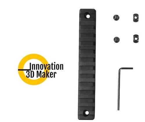 Rail lok mlok - en, aluminium