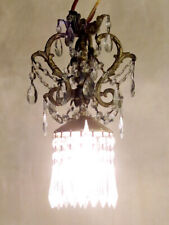 Swag lamp Chandelier Vintage