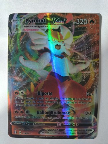Carte pokemon pyrobut vmax - pokemon,