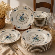 Lot de 14 assiettes à soupe