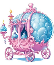 5 x autocollants de voiture barbe à papa princesse stickers doux rose déco...