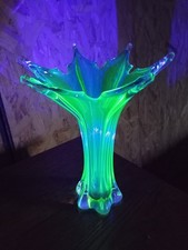 Vase Ouraline Uranium Vintage 
