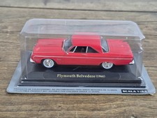 Voiture Miniature Plymouth Belvedere 1/43