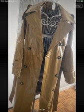 trench vernis vert olive