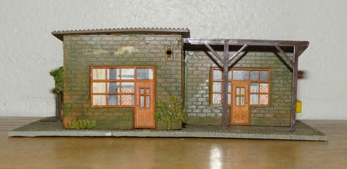 Décor petite gare de - ,