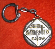 porte-clés Key ring  AMPLIX RADIO 34 r de flandres 
