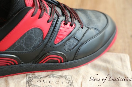 Gucci basket noir rouge - gucci,
