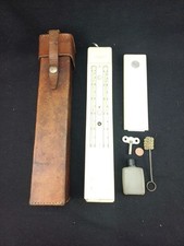 Ancien psychromètre HAENNI  instrument mesure scientifique météorologique rare