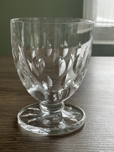 Ancien verre eau cristal - en,