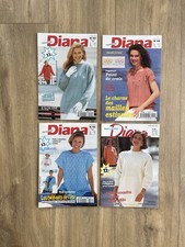 Lot 4 Magazines Diana -