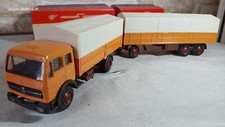 NZG camion Mercedes SK + remorque 1/50 TRUCK LKW trailer no box conrad tekno joa