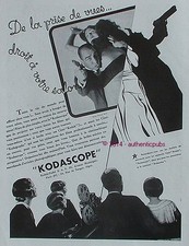 PUBLICITE KODAK PATHE CAMERA