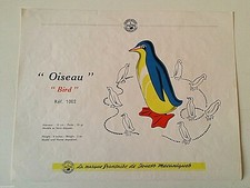 ANCIENNE PLANCHE JOUSTRA